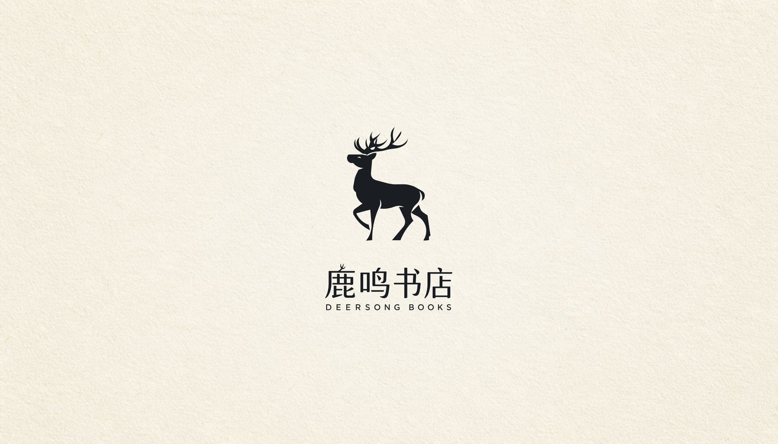 小鹿图标logo设计